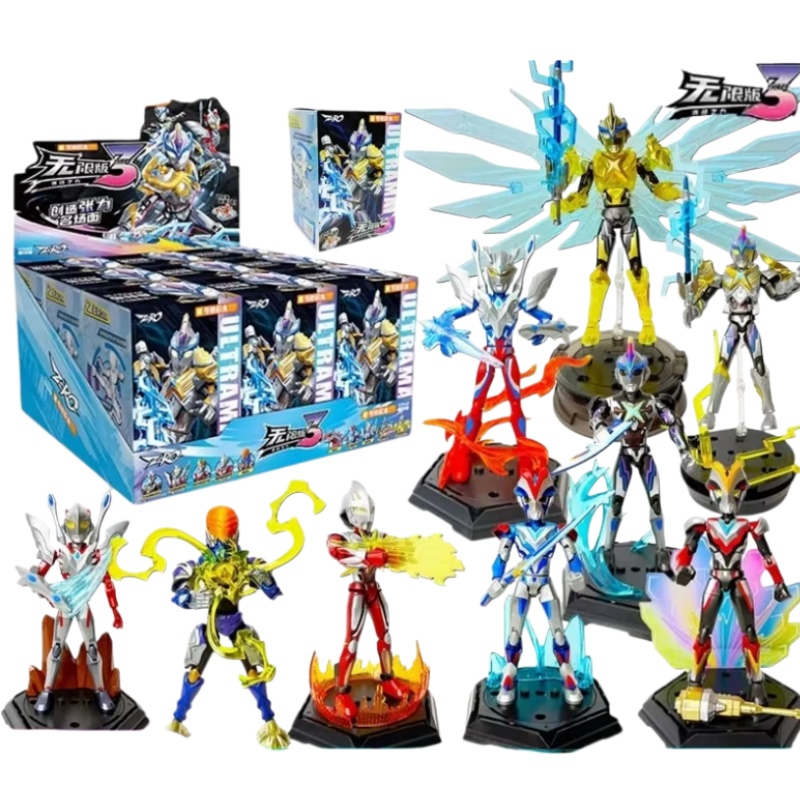 Model Kit Zero Megaman - Stokta KEEPPLEY Ultraman Zero 03 Ultraman