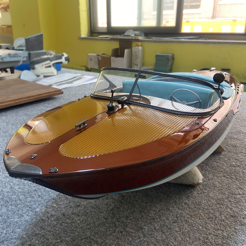 Model Kit Yacht - 1/10 Ölçekli Uzaktan Kumandalı Tekne Model