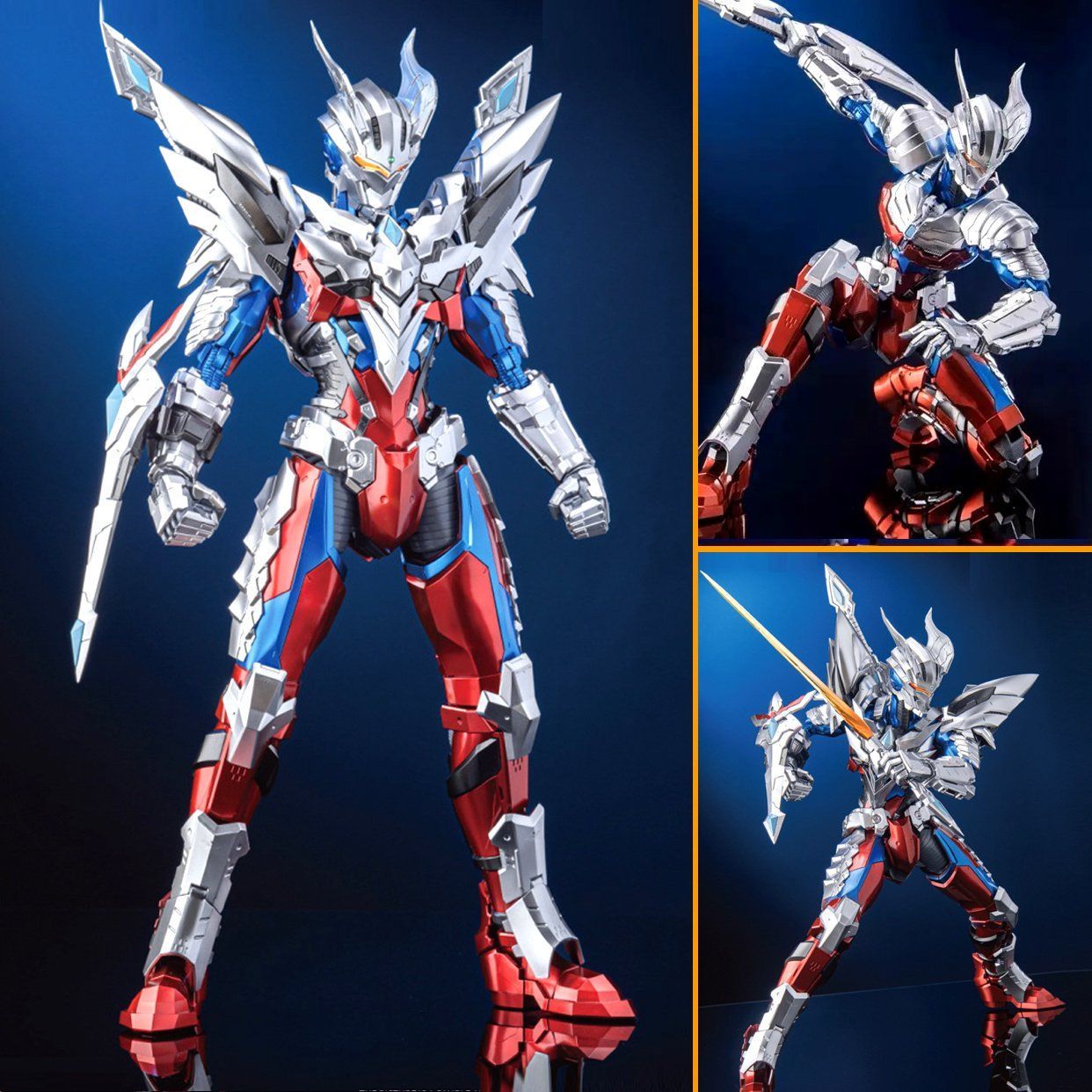 Model Kit Zero Megaman - Ultraman Zero Ultimate Mekanik Figür Çok