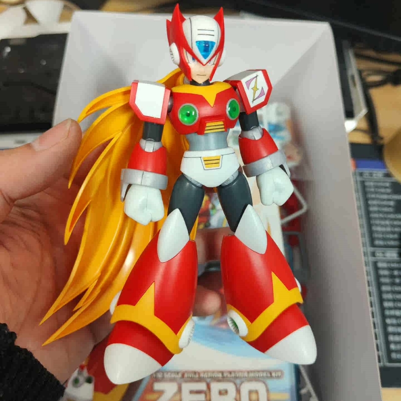 Model Kit Zero Megaman - Stokta orijinal kotobukiya Megaman X sıfır