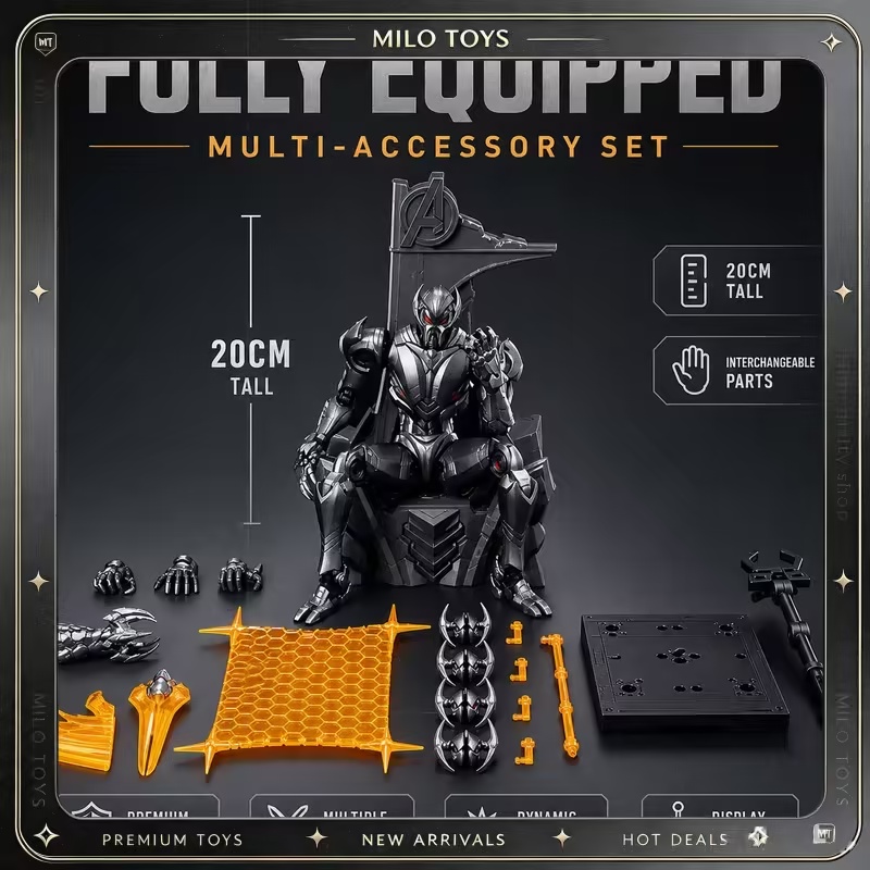 Model Kit Ultron - Blokees Ultron Legend Edition Yapı Bloğu