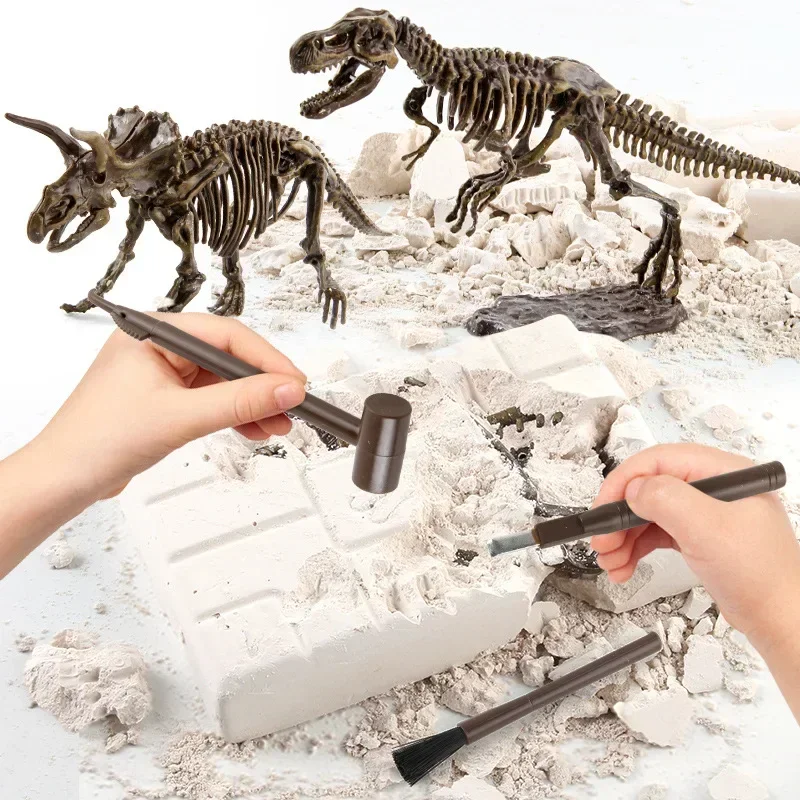 Model Kit Excavator - Dinozor Kazı Fosil Arkeolojisi Bilimsel ve