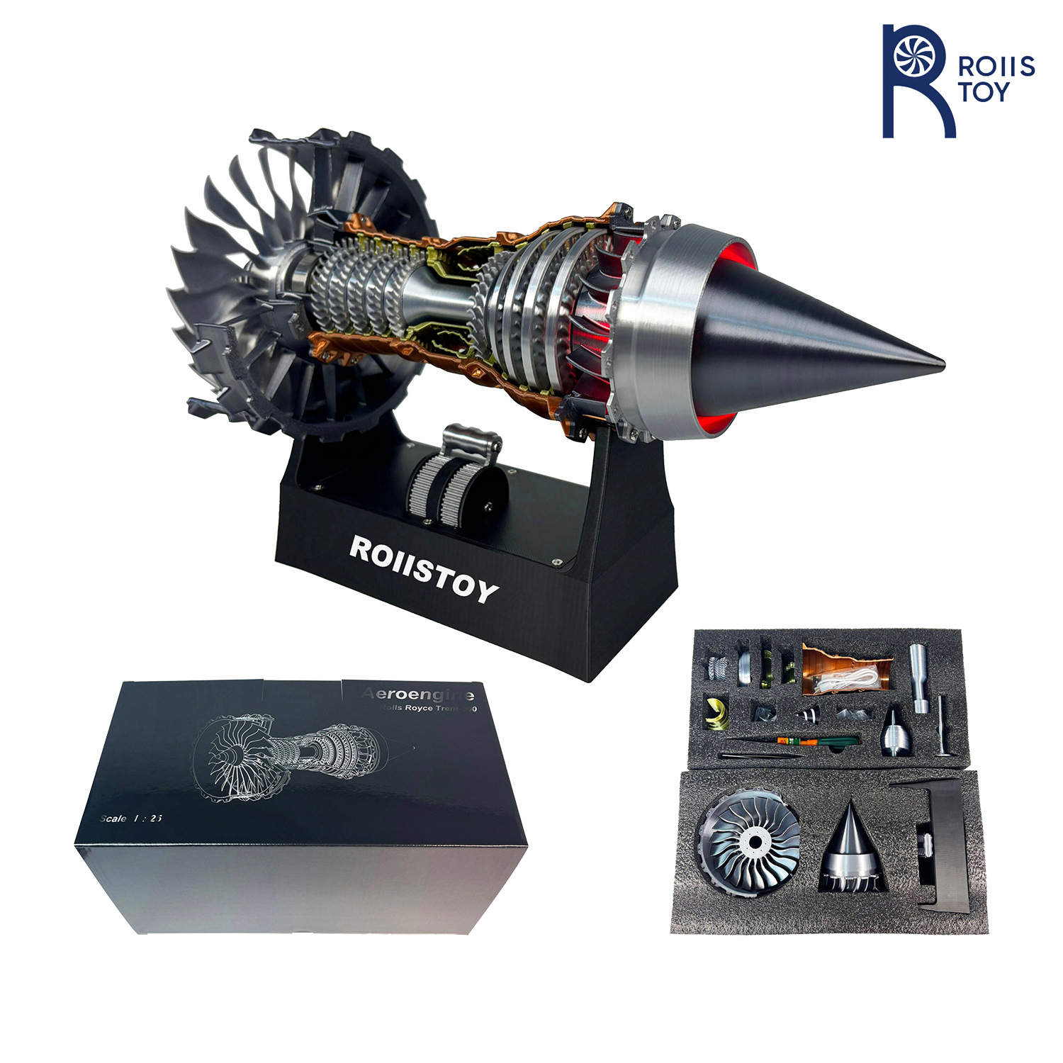 Jet Motoru Modeli Kiti Turbofa - Model Kit Jet Engine incelemesi ve fiyatı