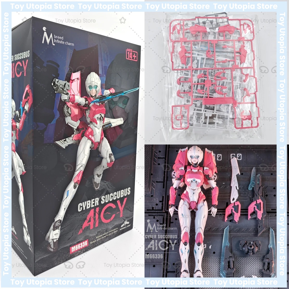 M Breed Infinite Charm M66336  - Model Kit Waifu incelemesi ve fiyatı