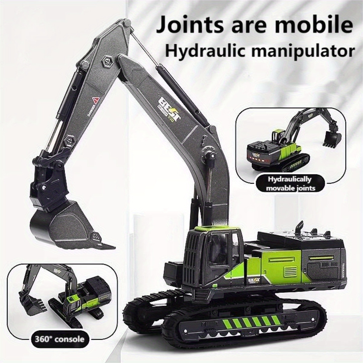 1/50 Ölçekli Döküm Alaşım İner - Model Kit Excavator incelemesi ve fiyatı