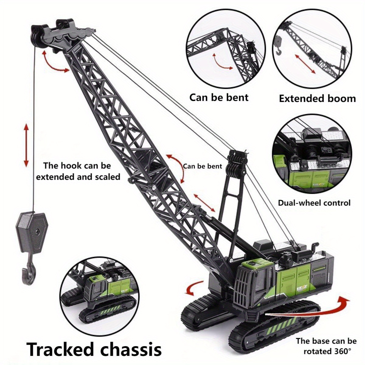 1/50 Ölçekli Döküm Alaşım İner - Model Kit Excavator incelemesi ve fiyatı