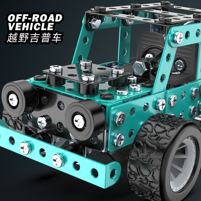 DIY Metal yapı taşı montaj mod - Model Kit Excavator incelemesi ve fiyatı
