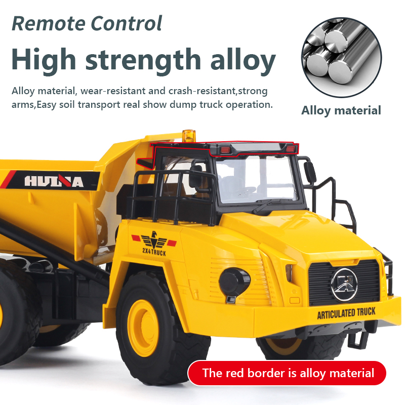 1/18 Rc Kamyon Damper Huina 15 - Model Kit Excavator incelemesi ve fiyatı