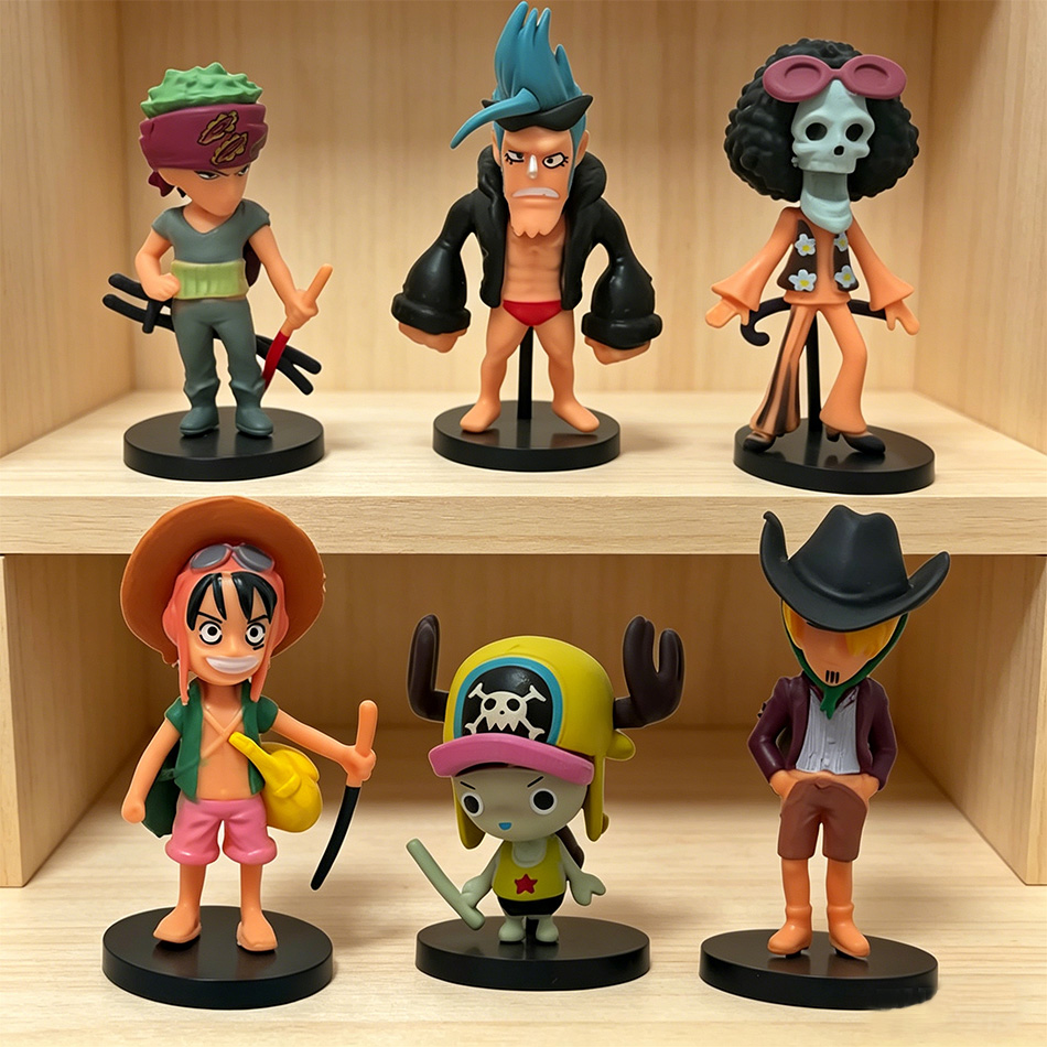 Anime One Piece 6 adet Q Versi - Model Kit Chopper incelemesi ve fiyatı
