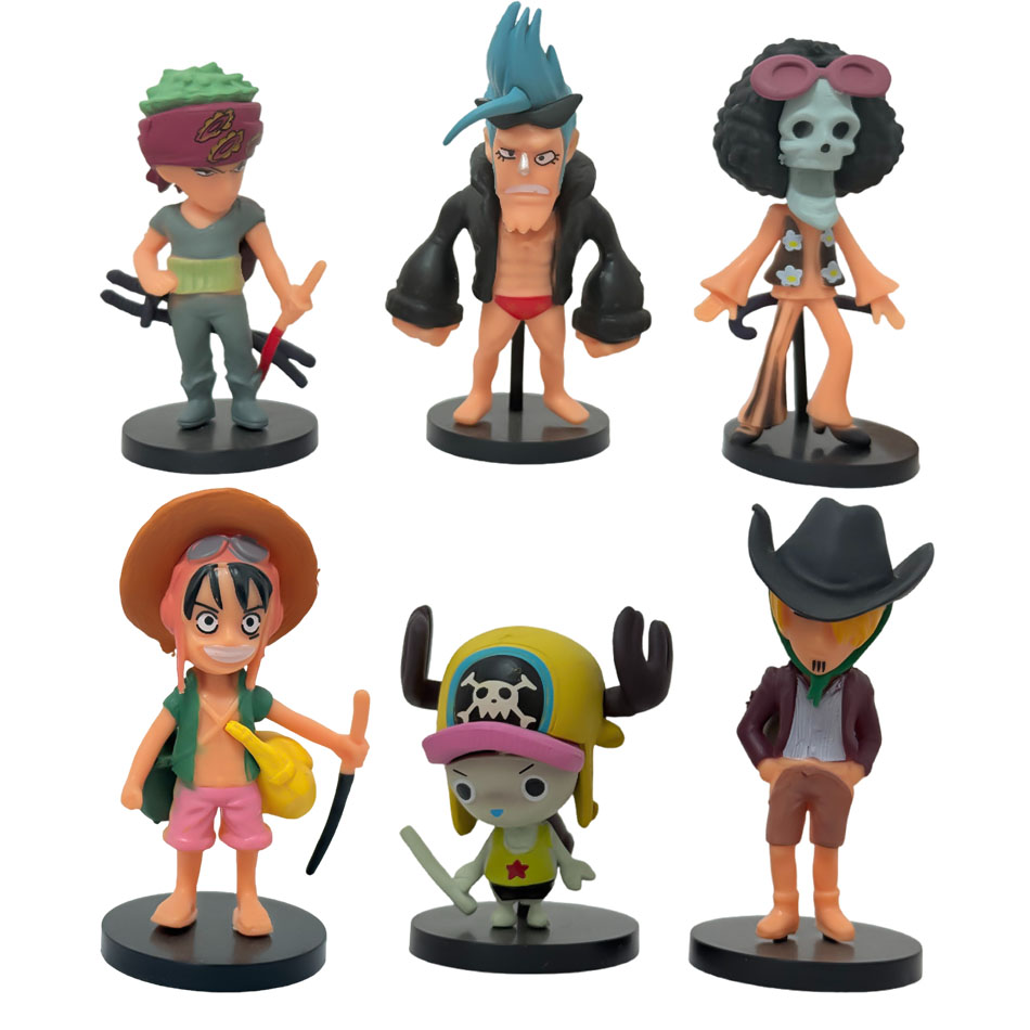 Anime One Piece 6 adet Q Versi - Model Kit Chopper incelemesi ve fiyatı