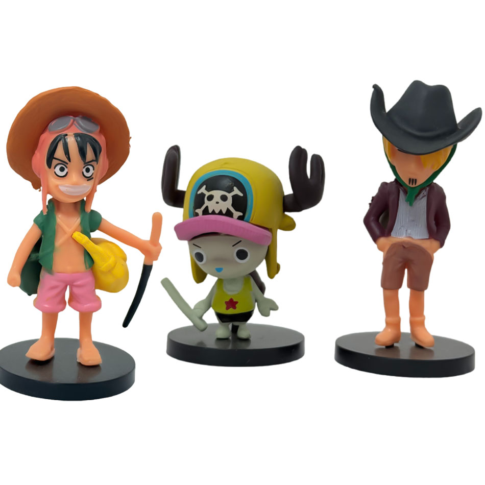 Anime One Piece 6 adet Q Versi - Model Kit Chopper incelemesi ve fiyatı