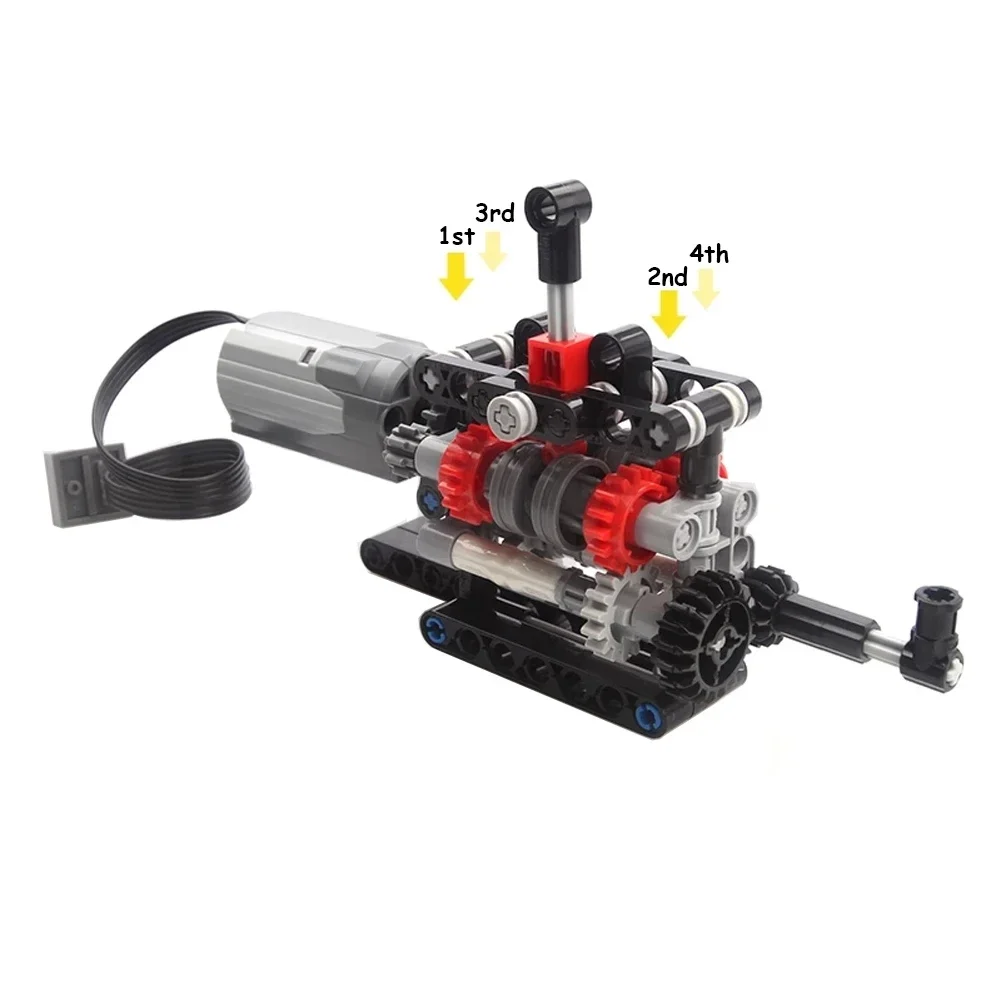 MOC yüksek teknoloji 4 hızları - Model Kit Manual incelemesi ve fiyatı
