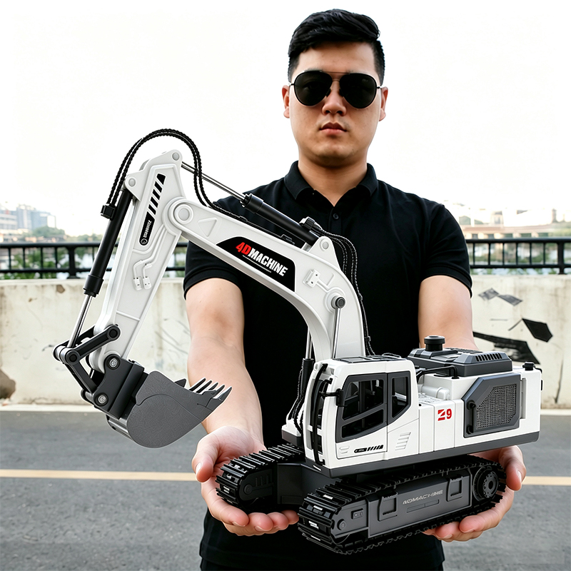 14 Kanallı 3'ü 1 Arada RC İş M - Model Kit Excavator incelemesi ve fiyatı