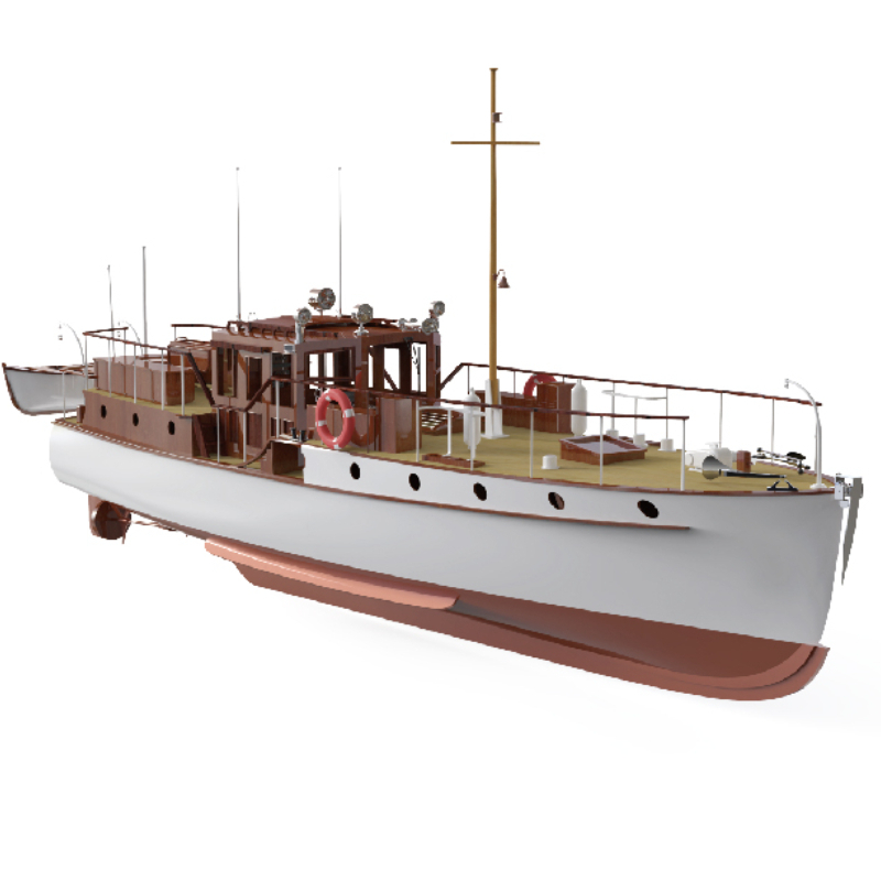 Uzaktan kumanda tekne 880mm 1/ - Model Kit Yacht incelemesi ve fiyatı